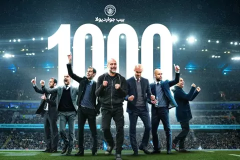 رحلة الـ 1000 مباراة.. أرقام مثيرة في مسيرة بيب جوارديولا 